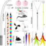 4-in-1 Cat Feather Toy