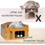 Extra-Large Cardboard Cat House