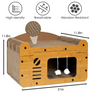 Extra-Large Cardboard Cat House