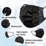 Black Disposable Face Mask