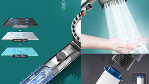 3 Spray Mode Shower