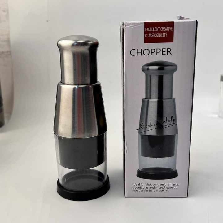 Stainless Garlic Press Chopper