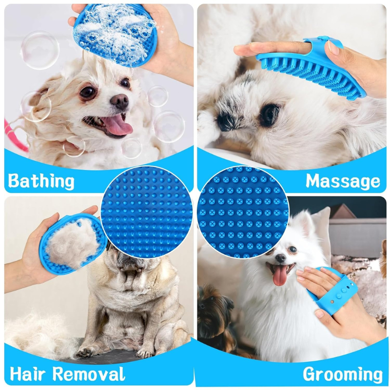 3PCS Dog Grooming Brushes