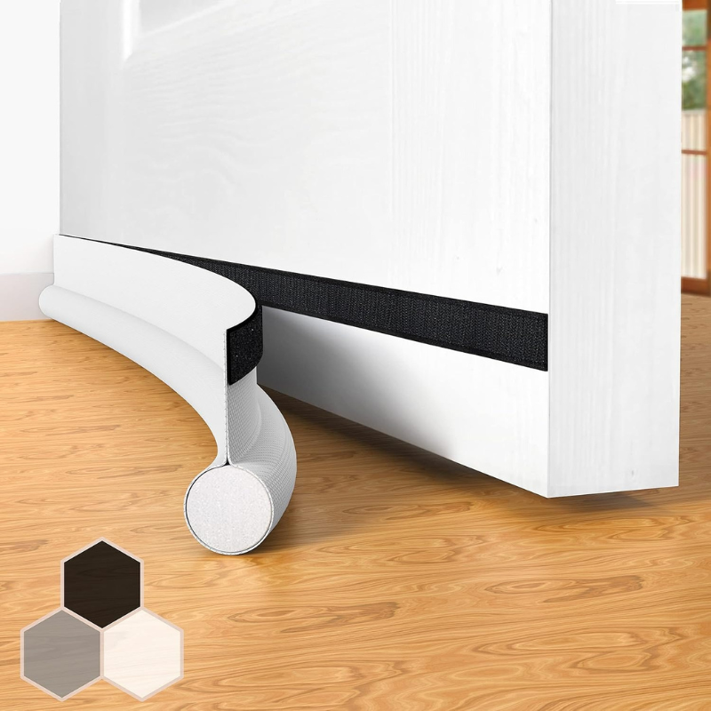 One Sided Door Draft Stopper