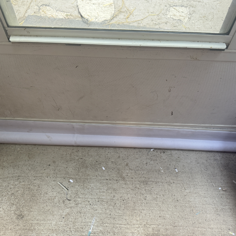 One Sided Door Draft Stopper