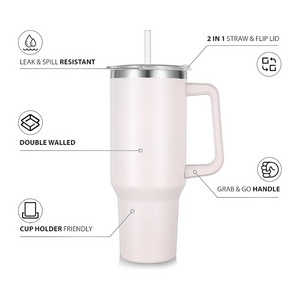 40 oz Tumbler with Handle