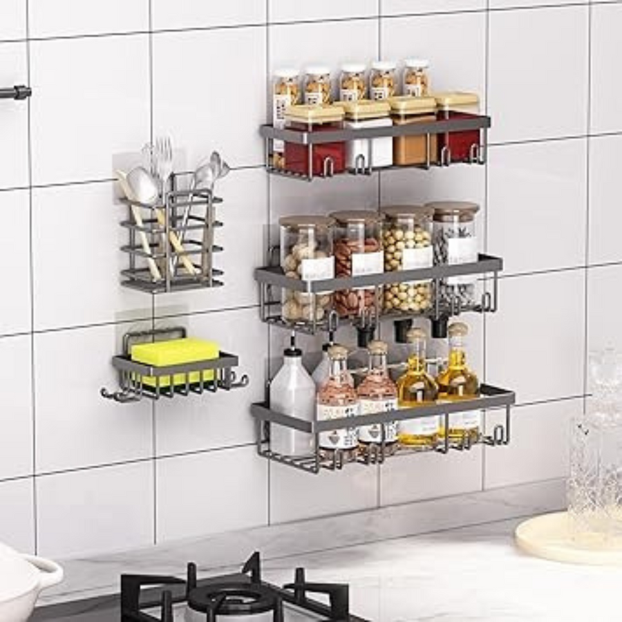 Bathroom Shelf Organizer Set