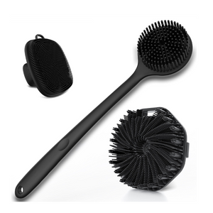 Silicone Bath Brush Set