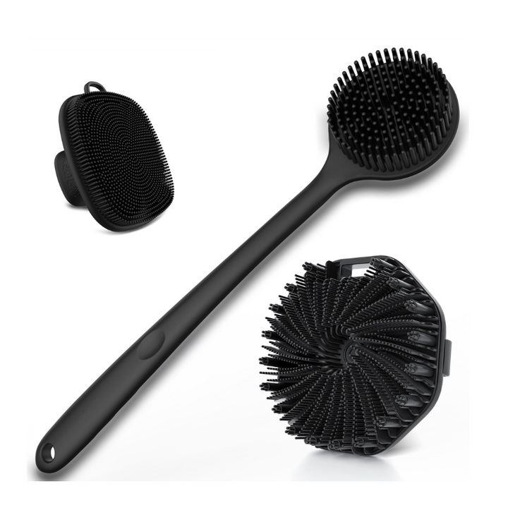 Silicone Bath Brush Set