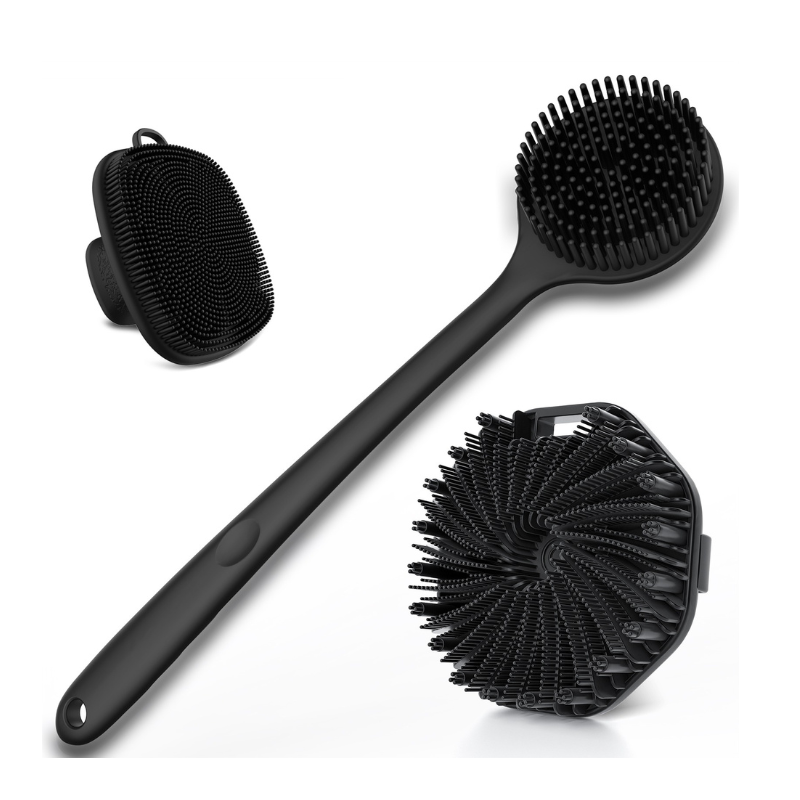 Silicone Bath Brush Set