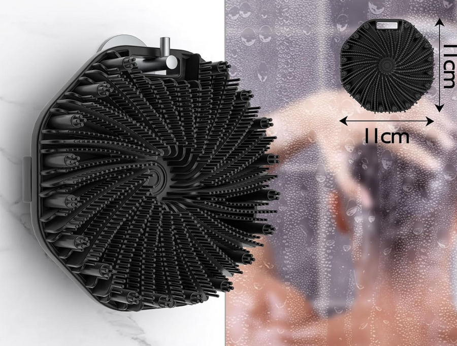 Silicone Bath Brush Set