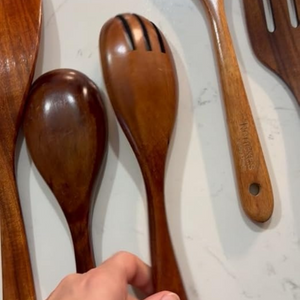 6-Piece Wooden Spoons