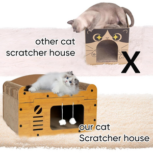 Extra-Large Cardboard Cat House