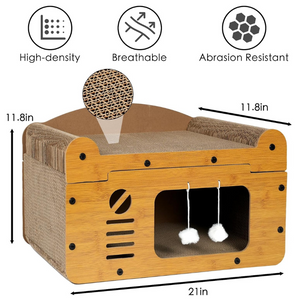 Extra-Large Cardboard Cat House