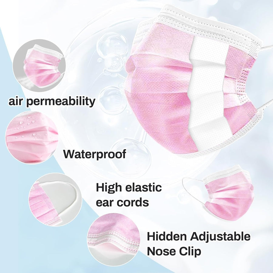 Black Disposable Face Mask