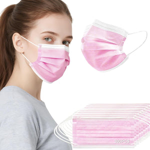 Black Disposable Face Mask
